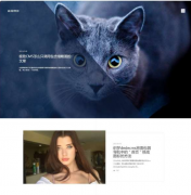 一款清新文艺的个人博客